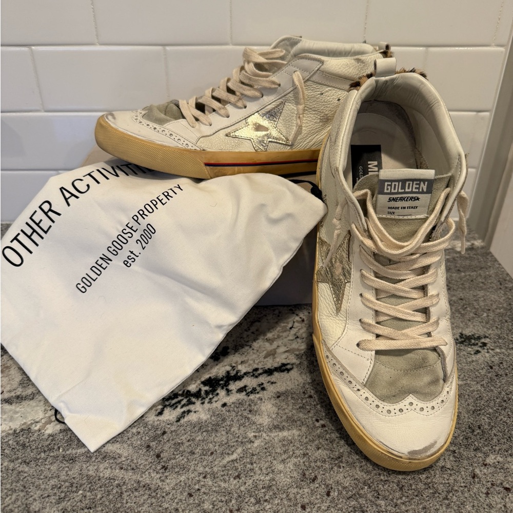 Men’s Golden Goose Special Edition High Tops - Size 10